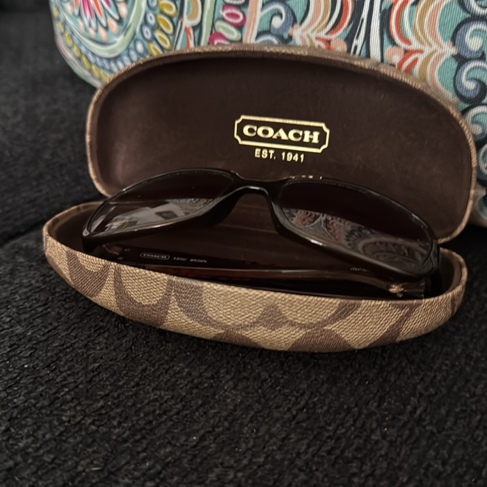 Brown Coach Sunglasses